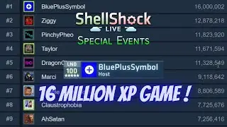 ShellShock Live | Special Events Episode #85 | BluePlusSymbol's 16 Million XP Game !