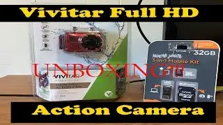 Vivitar Full HD Action Camera Unboxing and Review