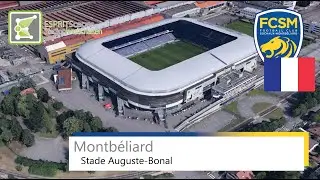 Stade Auguste-Bonal | FC Sochaux-Montb&eacute;liard | Google Earth | 2019