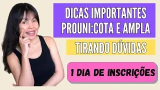 TUDO SOBRE AS INCRIÇÕES DO PROUNI 2021.2, ESTRATÉGIAS PARA AMPLA E COTAS E DICAS E NOTA DE CORTE