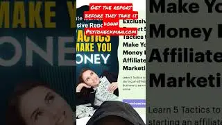 Exclusive Report get it before they take it down