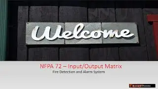 Fire alarm design - Create Input and Output Matrix #Firealarm #Allaboutfireprotection