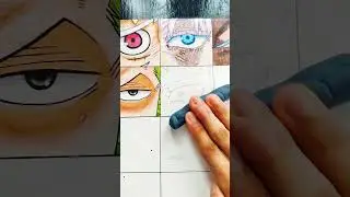 Drawing Sukuna Eye ⛩️😈 || Anime Eye Drawing Series #9 || #shorts #trending #jujutsukaisen #sukuna