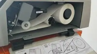 How to load the labels on a Torrey W-Label Scale
