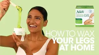 How to use Nad's Orgininal Hair Removal Gel Kit to remove body hair | Waxing Tutorial | How-to-Video