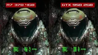 DOOM - SAPPHIRE R7 370 4GB vs ASUS GTX 950 2GB