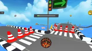 City Ball Run 3D Gameplay 💥 Naftrix Gaming Game 186 Android iOS