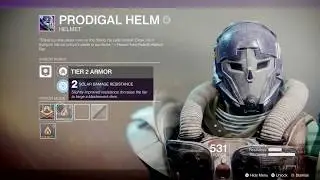 Prodigal Helm - Heavy Ammo Finder & Hand Cannon Targeting (Destiny 2: Forsaken)