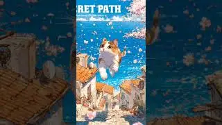 猫のひみつ道 (Cat's Secret Path) #catsong #memesong #ghibli #healingmusic #animevibes
