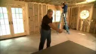 Roughing in Wiring in Walls