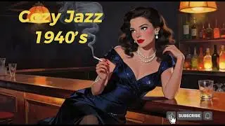 1940s Cozy Jazz Lullabies 🎷 Whispered Memories & Gentle Night Ballads | Relaxing Sleep Music 3 Hours