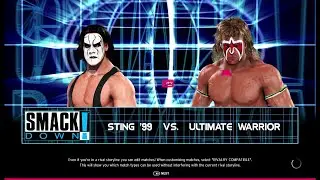 WWE 2K20 Sting Vs Ultimate Warrior