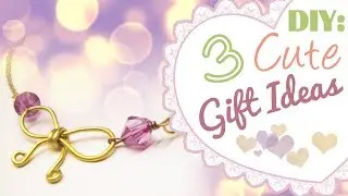 DIY: 3 Cute Gift Ideas | Birthday | Valentine's Day | ♥
