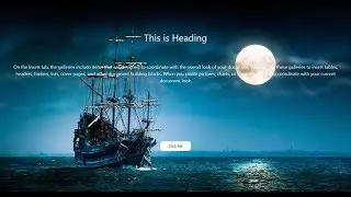 Responsive hero section creation