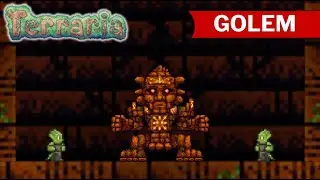 Голем: Смехотворно лёгкий бой с боссом в Terraria
