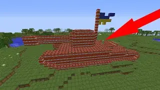 I MADE TNT TANK IN MINECRAFT