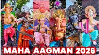 Maghi Ganpati Maha Aagman 2026 | Kandivali Cha Maharaja | Charkop Cha Peshwa 