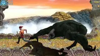 iGameMix😀TEMPLE RUN 2 Fullscreen☑️GUY Dangerous Magnum G.U.Y Santa Hat*Gameplay Kid#405