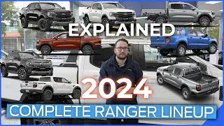 Обзор модельного ряда Ford Ranger 2024 года | Разбор моделей с Аароном | Ford Know How