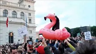 Vengaboys @Ballhausplatz Wien - Mitten drin -  Donnerstags-Demo, 30. Mai 2019