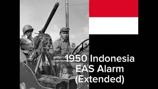 EAS Alarm - 1950 Indonesia EAS Alarm (Extended)