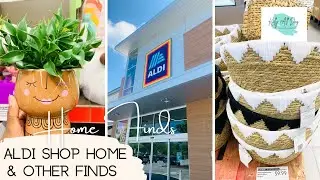ALDI SHOP WITH ME, ALDI FINDS, HOME DECOR, OUTDOOR FINDS, SUMMER FINDS, CANDLES & MORE