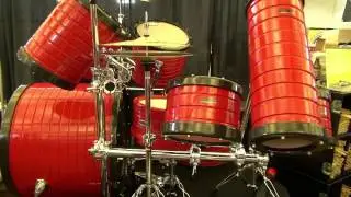 Rock Custom Drums Booth At The 2012 Chicago Vintage and Custom Drum Show