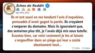 Ils ont souri en me tendant un avis d'expulsion, pensant qu'ils avaient gagné la succession. Mais...