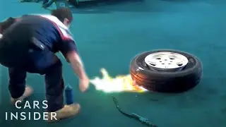 How Tires Are Mounted Using Mini Explosions
