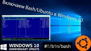 Как включить Bash/Linux в Anniversary Update Windows 10?