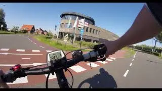 My daily commute - Bike ride from The Hague to De Lier - UHD