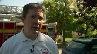 SLC House Fire video with Graphics