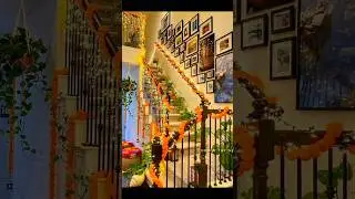stairs decoration ideas for wedding #decoration #wedding #shorts