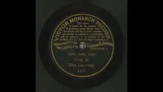 Lam, lam, lam, #1901#vinyl #vinylrecords, Leachman Silas Vocalist, Jerome Benjamin M. Composer,