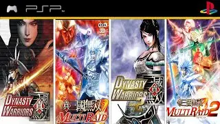 Evolution of Dynasty Warriors Games on PSP