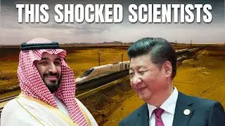 China & Saudi Arabia build 16 BILLION DOLLAR High Speed Rail in Desert