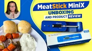 UNBOXING THE NEW MEATSTICK MINIX | A WIRELESS MEAT THERMOMETER WITH BLUETOOTH | WHATS FOR DINNER