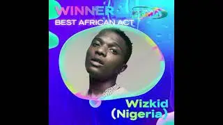 Wizkid shines bright amongst global stars with &lsquo;Best African Act&rsquo; win at 2021 MTV EMAs