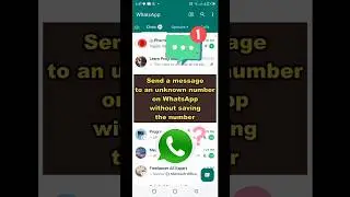 Send Message to Unknown Number on WhatsApp Without Saving Contact