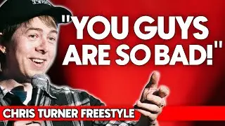 Dumb Audience vs. Freestyle Rapper | Chris Turner's Freestyle Raps