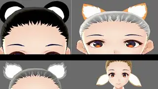 how to make animal ears in vroid
