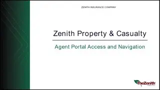 Zenith Agribusiness Agent Portal Training 2025