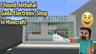 I Found AMAZING Jethalal Gada Electronic Shop in Minecraft?
