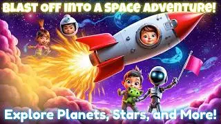 The SPACE ADVENTURE Song 🚀🌌 | Fun Learning for Kids!