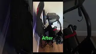 Best budget gaming cockpit the RacGTing challenger 301 #viral #Omg #simracing