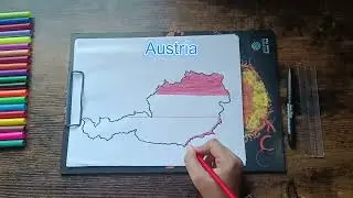 Creating a Map of Austria with a Themed Flag