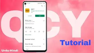 How to use QCY app in Urdu/Hindi | QCY App Full Tutorial 2022