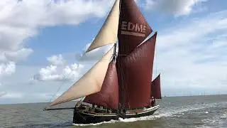 Colne smack and Thames sailing barge race 2019