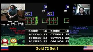 NES Tetris | TNP Gold 72 | Match vs Roma (Set 1 of 2)