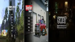 3 Games 1 Stream: Lumberjack's Dynasty, Storage Dealer Sim, And SWAT Commander